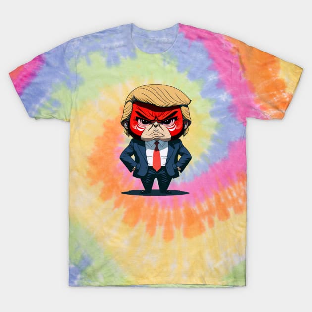 Daruma Trump T-Shirt by Squidoink